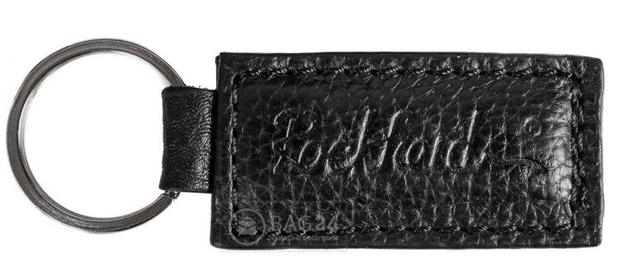 Сучасний діловий портфель зі шкіри ROCKFELD DS20-020407, Чорний