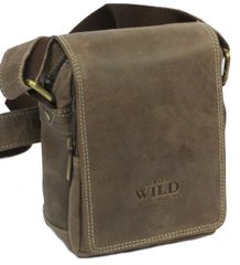 Кожаная сумка Always Wild 250591 коричневый