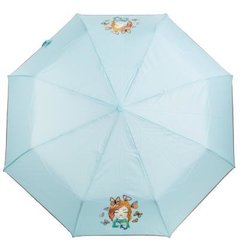 Зонт женский полуавтомат ART RAIN (АРТ РЕЙН) ZAR3611-67 Голубой