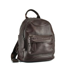 Жіночий шкіряний рюкзак Tiding Bag NWB53-9030BO-BP Коричневий