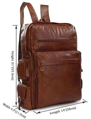 Рюкзак Vintage 14156 зі шкіри Коричневий