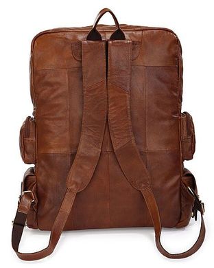 Рюкзак Vintage 14156 из кожи Коричневый