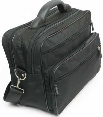 Мужской тканевый портфель Wallaby 2653 черный