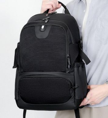 Многофункциональный водостойкий тканевый рюкзак Confident AT04-T-2213A Черный