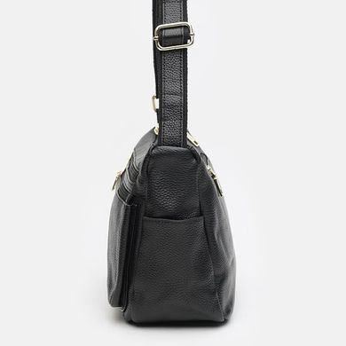 Женская кожаная сумка Keizer K16008bl-black