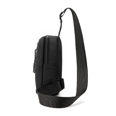 Мужская текстильная сумка слинг Confident ATN02-2041A Черный