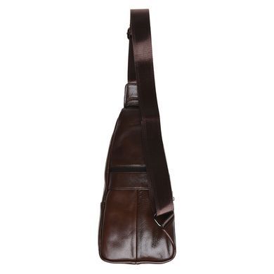 Мужская кожаная сумка-рюкзак Keizer K1685-brown