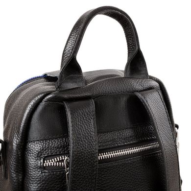 Сумка-рюкзак женская кожаная VITO TORELLI (ВИТО ТОРЕЛЛИ) VT-037-black Черный