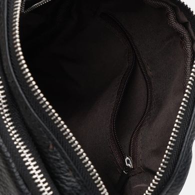 Чоловіча шкіряна сумка Keizer K13646bl-black