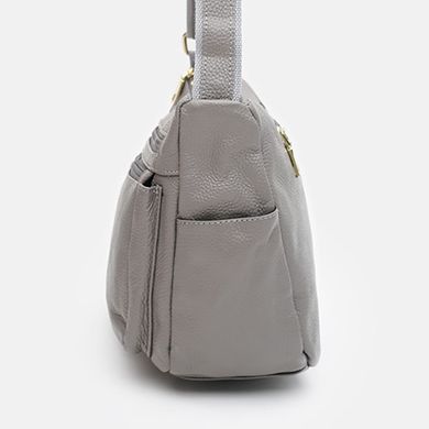 Жіноча шкіряна сумка Keizer K16008gr-grey