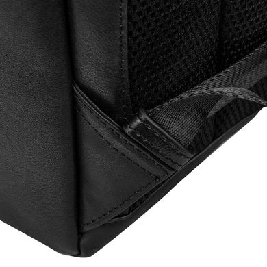 Чоловічий шкіряний рюкзак з кишенею для ноутбука ETERNO (ЕТЕРНО) RB-B3-1741A Чорний