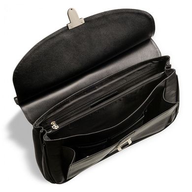 Мужской кожаный портфель Blamont Bn017A Черный