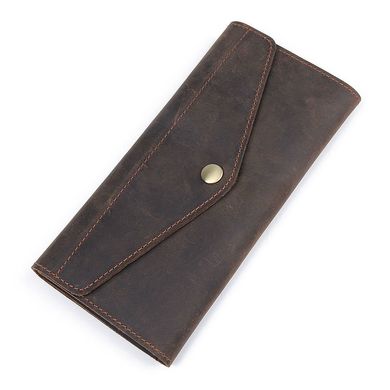 Бумажник в винтажной коже Vintage 14961 Коричневый