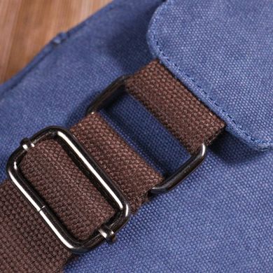 Компактная сумка через плечо из плотного текстиля 21232 Vintage Синяя