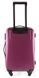 Яскрава пластикова валіза на 4-х колесах WITTCHEN 56-3-632-2, Фіолетовий