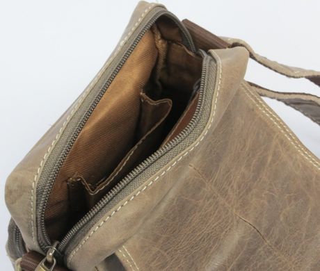 Шкіряна сумка Always Wild 250591 коричневий