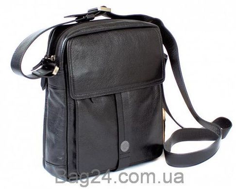 Шикарная мужская сумка через плечо EXCELENTE (ER-2010-352-black), Черный