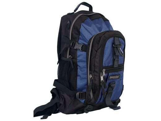 Дуже якісний рюкзак синього кольору ONEPOLAR W1955-navy, Синій