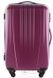 Яркий пластиковый чемодан на 4-х колесах WITTCHEN 56-3-632-2, Фиолетовый
