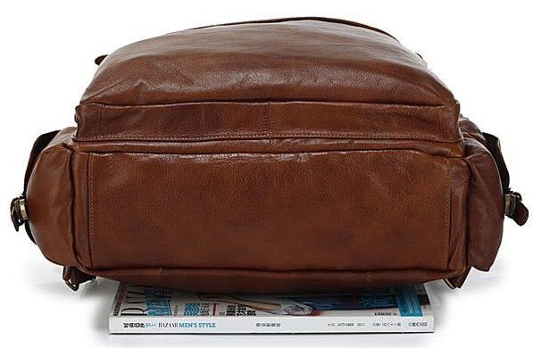 Рюкзак Vintage 14156 из кожи Коричневый
