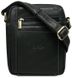 Небольшая наплечная кожаная сумка-барсетка Buffalo Wild TB117COM1015 черная