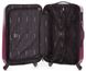 Яскрава пластикова валіза на 4-х колесах WITTCHEN 56-3-632-2, Фіолетовий