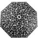 Зонт женский компактный облегченный механический BALDININI (БАЛДИНИНИ) HDUE-BALD554 Черный