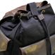 Рюкзак міський, мікс канваса і шкіри RAc-6680-4lx TARWA Чорний