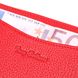Яркое женское портмоне на молнии из натуральной кожи Tony Bellucci 21972 Красный