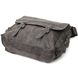 Вместительная мужская сумка из кожзама Vintage 22143 Серый