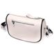 Женская сумка кросс-боди полукруглого формата из натуральной кожи Vintage 22393 Белая