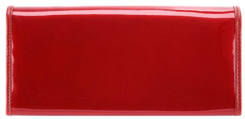 Шкіряний жіночий гаманець червоного кольору Wittchen