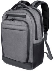 Діловий рюкзак для ноутбука 17 дюймів 30L Topmove сірий