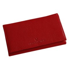 Жіночий гаманець шкіряний Vip Collection 196-F Червоний 196.R.FLAT