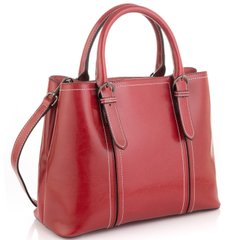 Женская кожаная сумка бордовая Grays GR3-8501R Бордовый