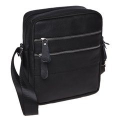 Чоловіча шкіряна сумка Borsa Leather K13923- black