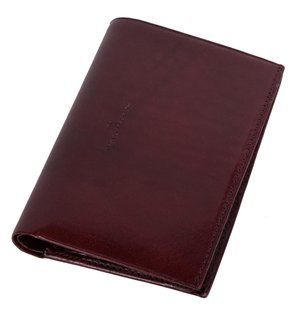 Портмоне-блокнот чоловіче шкіряне Vip Collection 65 New York Коричневе 65.В.NY