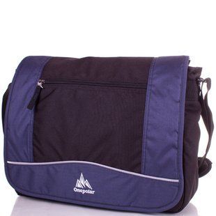 Сумка мужская спортивная ONEPOLAR (ВАНПОЛАР) W308-blue Синий