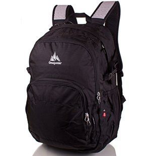 Мужской рюкзак ONEPOLAR (ВАНПОЛАР) W1988-black Черный