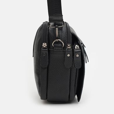 Чоловіча шкіряна сумка Keizer K14082bl-black