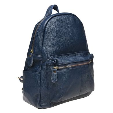 Жіночий шкіряний рюкзак Keizer K1339-blue