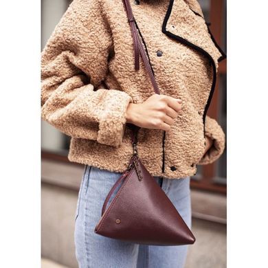 Сумка-косметичка пирамида, марсала Blanknote BN-BAG-25-marsala