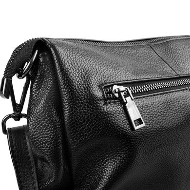 Шкіряна жіноча сумка VITO TORELLI (ВИТО Торелл) VT-8218-black Чорний