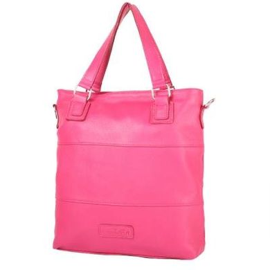 Жіноча шкіряна сумка LASKARA (Ласкарєв) LK-DB273-fuchia Рожевий