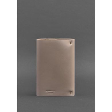 Натуральный кожаный блокнот софт-бук 7.0 светло-бежевый Краст Blanknote BN-SB-7-light-beige