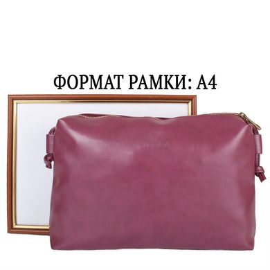 Жіноча сумка з якісного шкірозамінника LASKARA (Ласкарєв) LK10192-purpule Фіолетовий