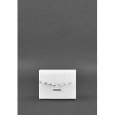 Женская кожаная сумка поясная/кроссбоди Mini белая Blanknote BN-BAG-38-2-light