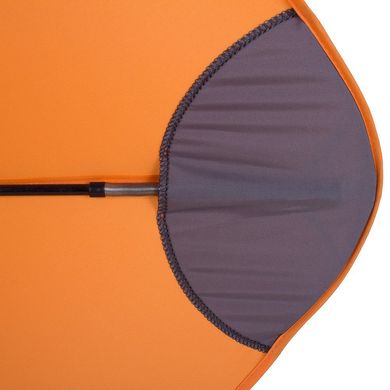 Протиштормова парасолька-тростина жіноча механічна з великим куполом BLUNT (Блант) Bl-xl-2-orange Помаранчева