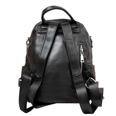 Сумка-рюкзак жіноча шкіряна VITO TORELLI (ВИТО Торелл) VT-036-black Чорний