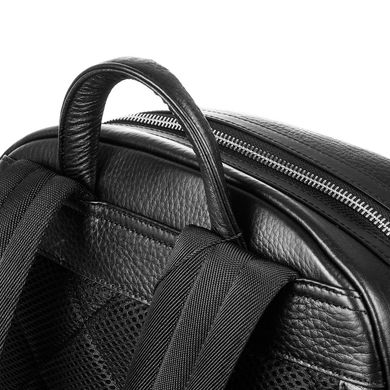Мужской кожаный рюкзак с карманом для ноутбука ETERNO (ЭТЭРНО) RB-B3-047A Черный